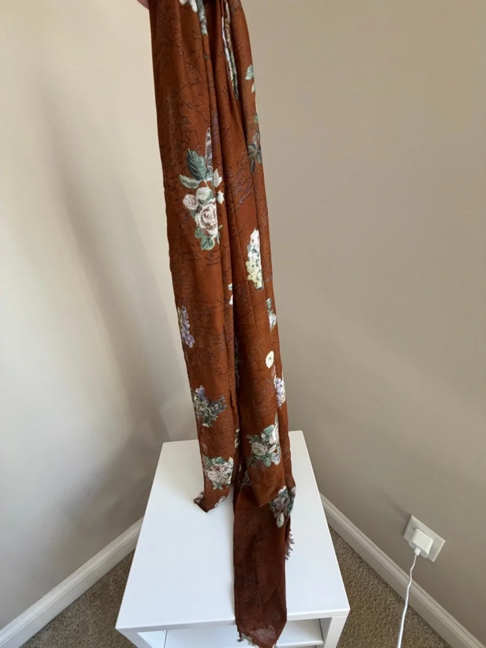 Patricia Nash Map Floral Light Weight Scarf